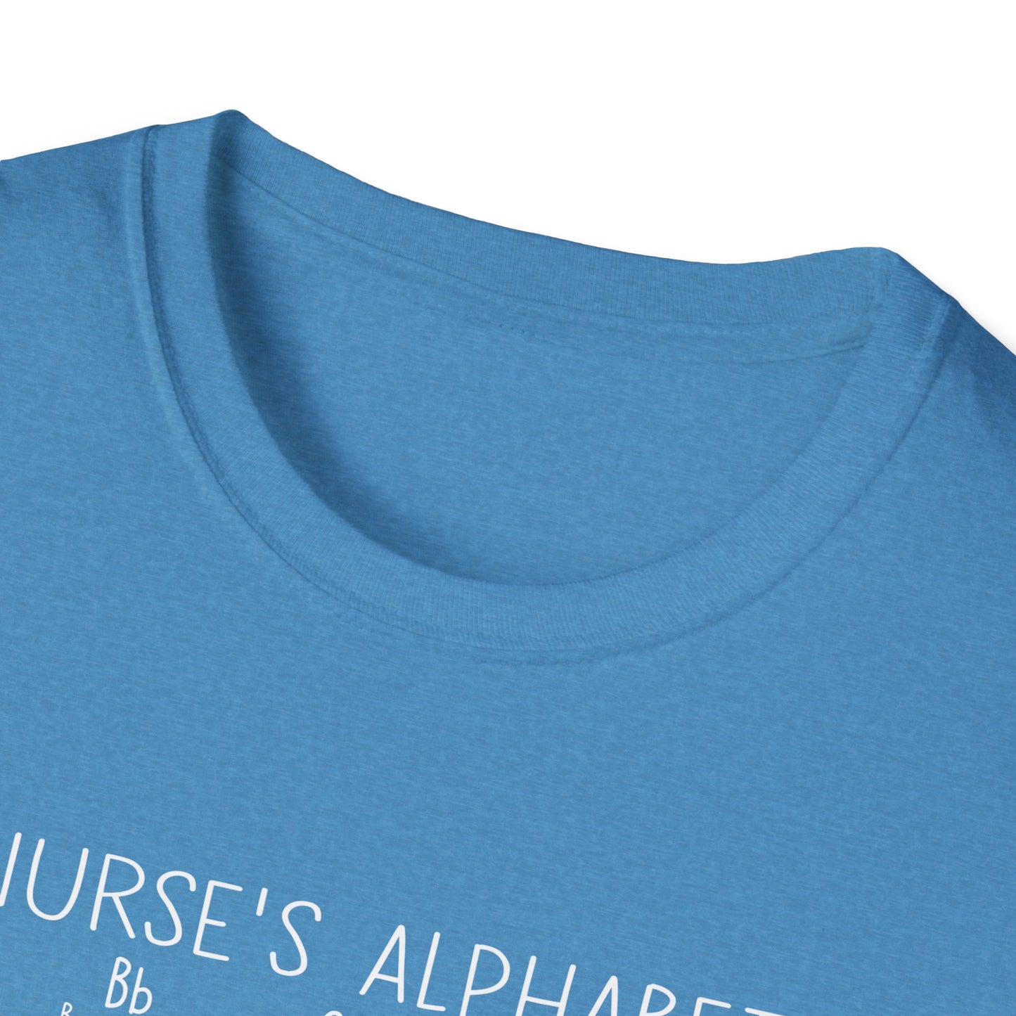 Nurse Alphabet Shirt, A-Z Nursing Letters Tee, RN LPN CNA Gift, Nurse Life Shirt, Cute Scrub Top, Healthcare Worker T-Shirt, nurse gift