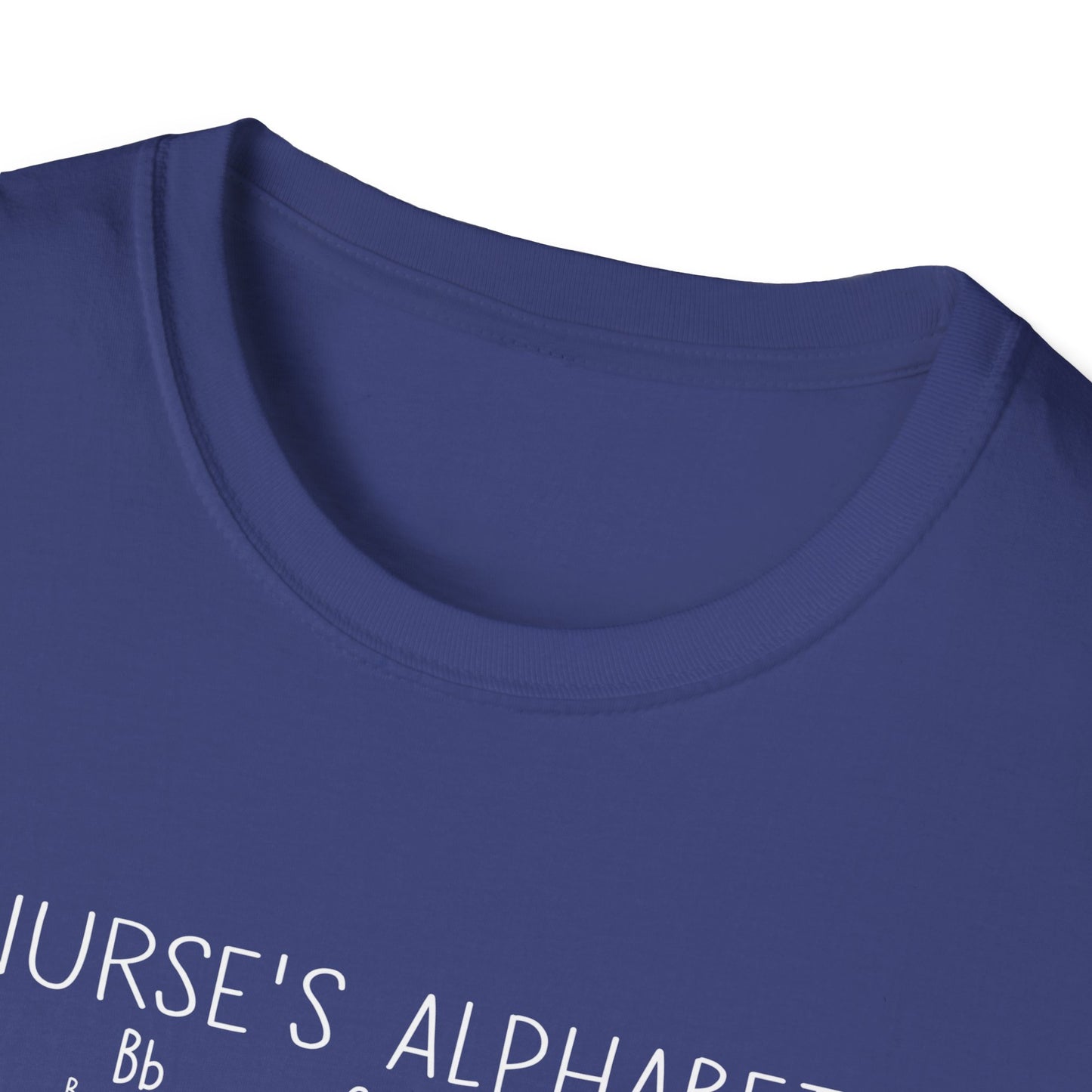 Nurse Alphabet Shirt, A-Z Nursing Letters Tee, RN LPN CNA Gift, Nurse Life Shirt, Cute Scrub Top, Healthcare Worker T-Shirt, nurse gift
