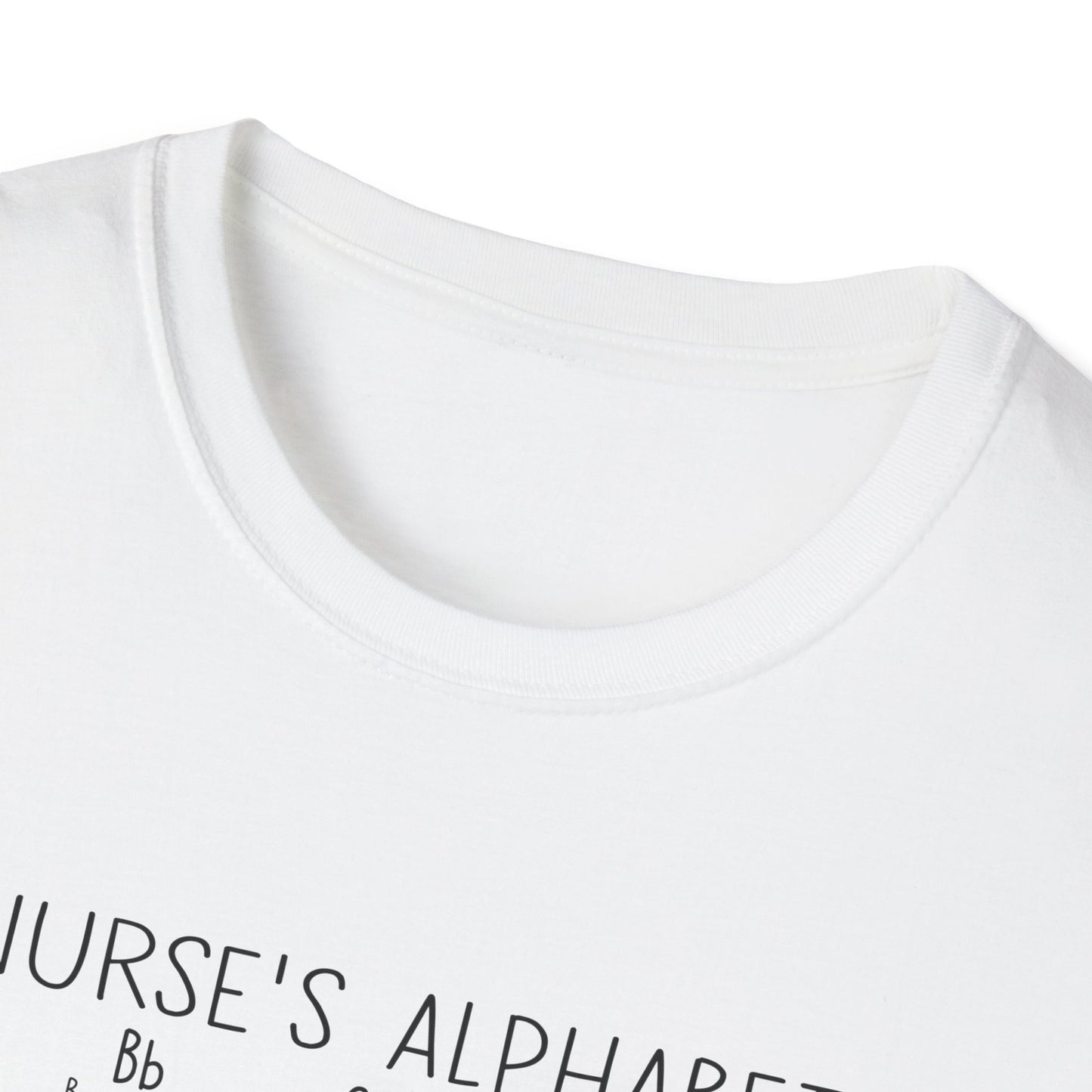 Nurse Alphabet Shirt, A-Z Nursing Letters Tee, RN LPN CNA Gift, Nurse Life Shirt, Cute Scrub Top, Healthcare Worker T-Shirt, nurse gift