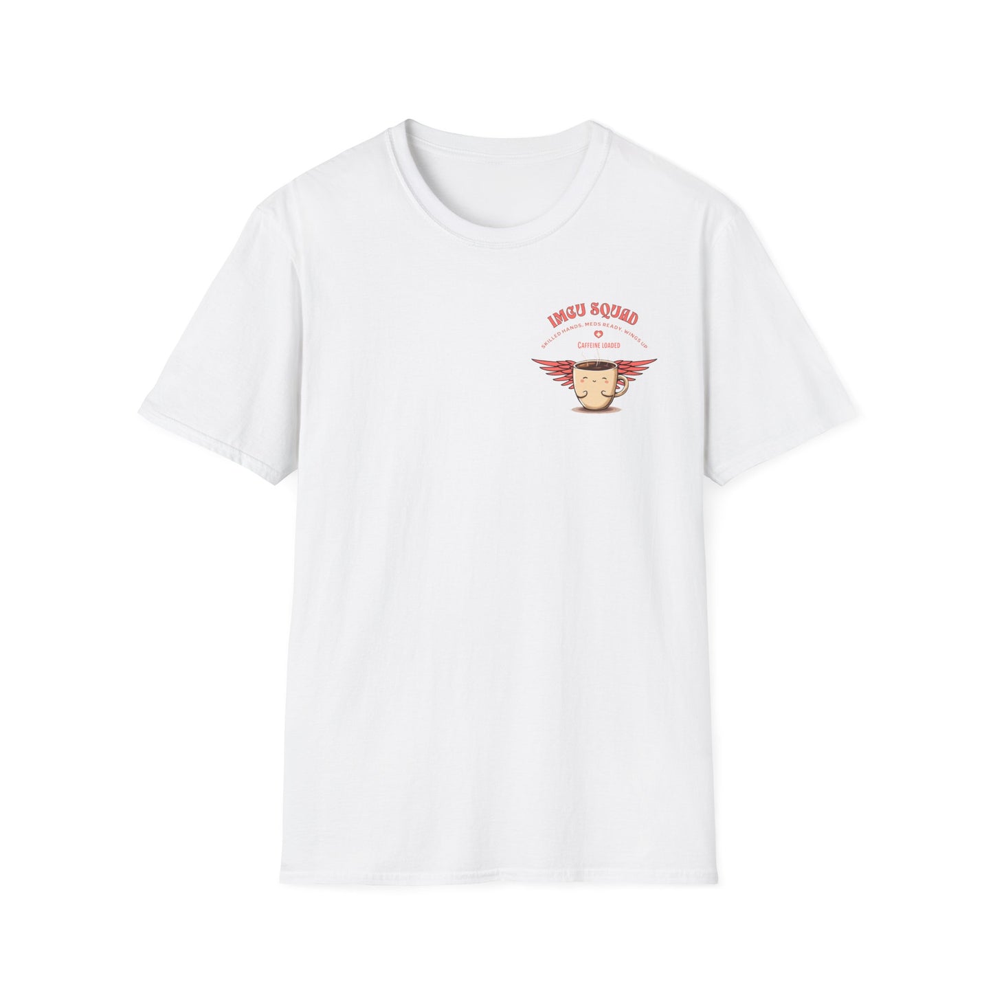 IMCU Squad t-shirt, intermediate care nurse shirt, ICU step down unit tee, nurse life gift, cute RN top, stethoscope monitor design