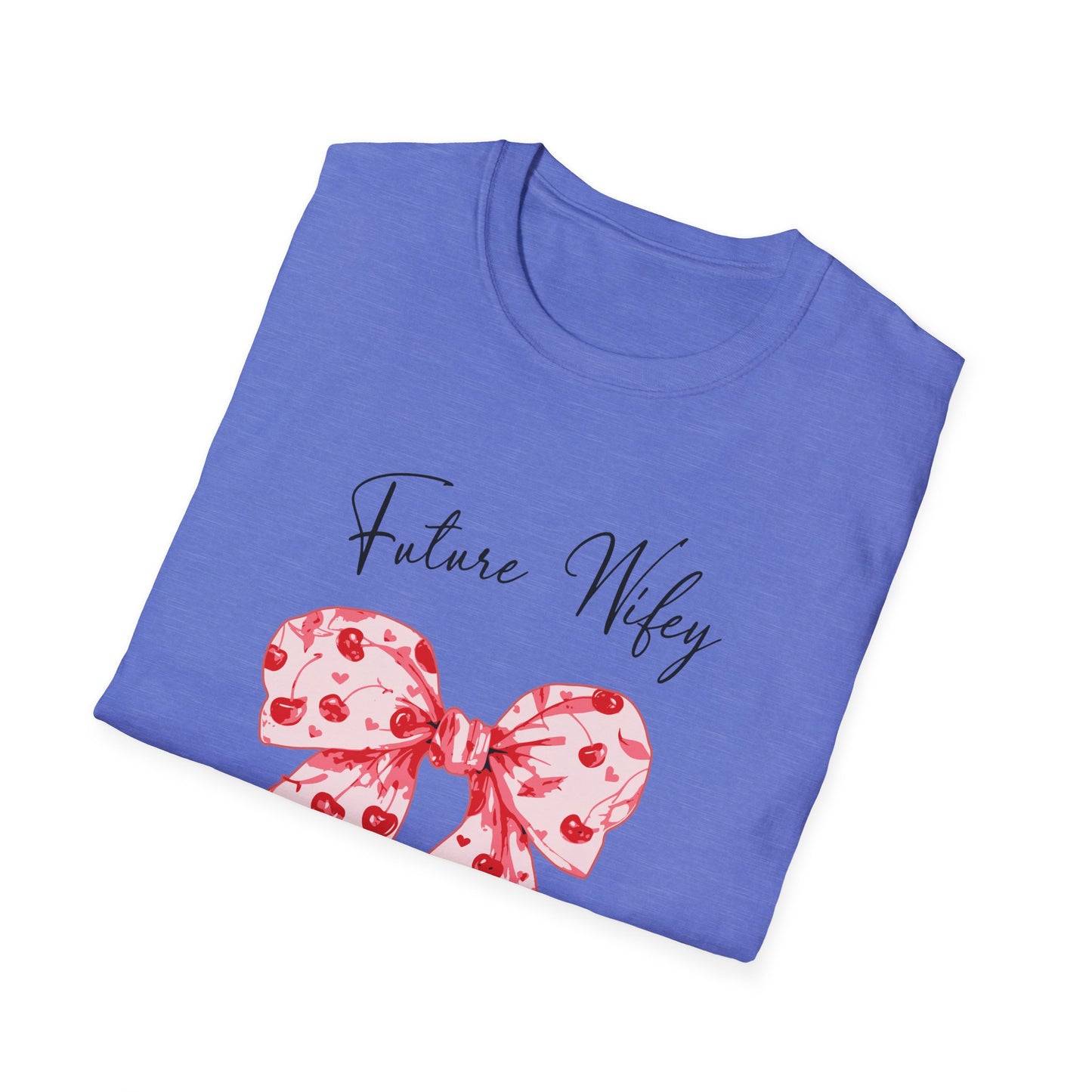 Coquette Future Wifey T-Shirt Bridal Shower Gift Bachelorette Party Tee Future Mrs. Shirt Bride To Be Wedding Engagement Outfit