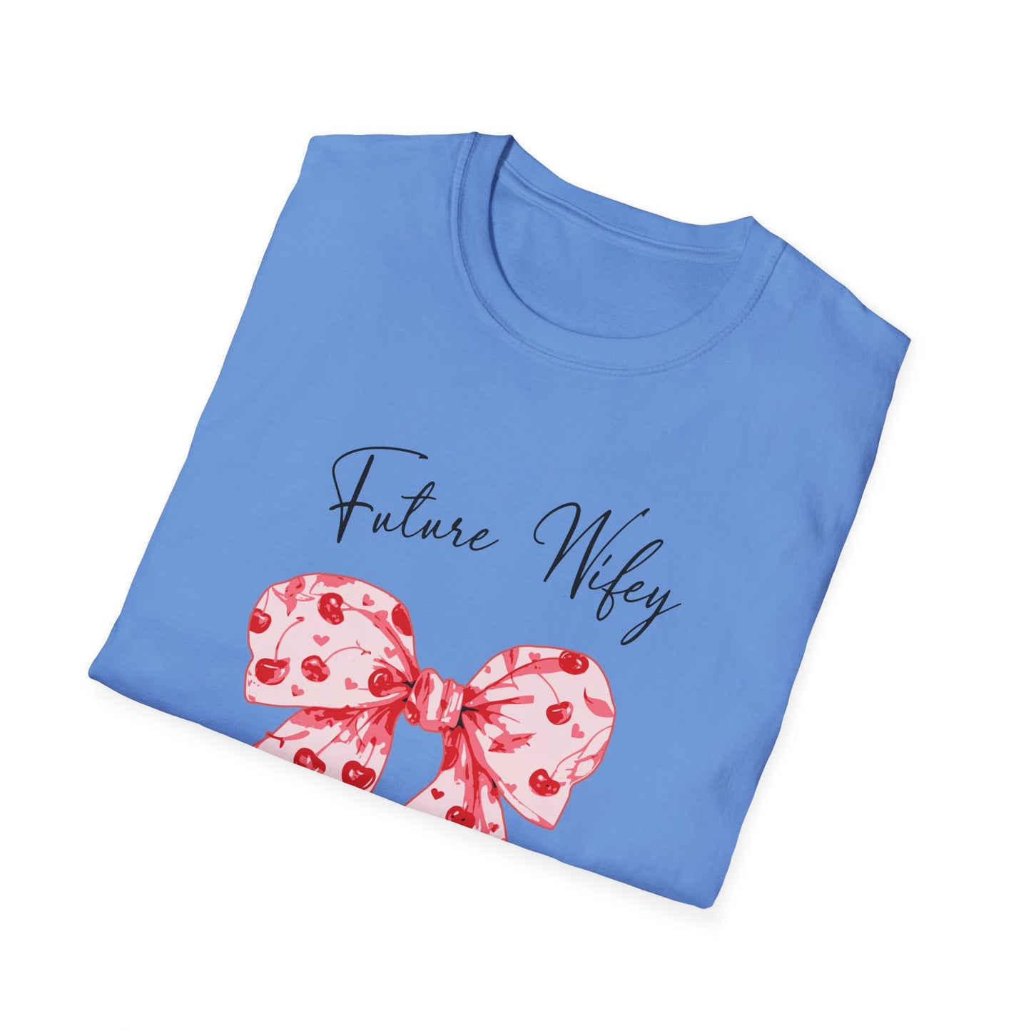 Coquette Future Wifey T-Shirt Bridal Shower Gift Bachelorette Party Tee Future Mrs. Shirt Bride To Be Wedding Engagement Outfit