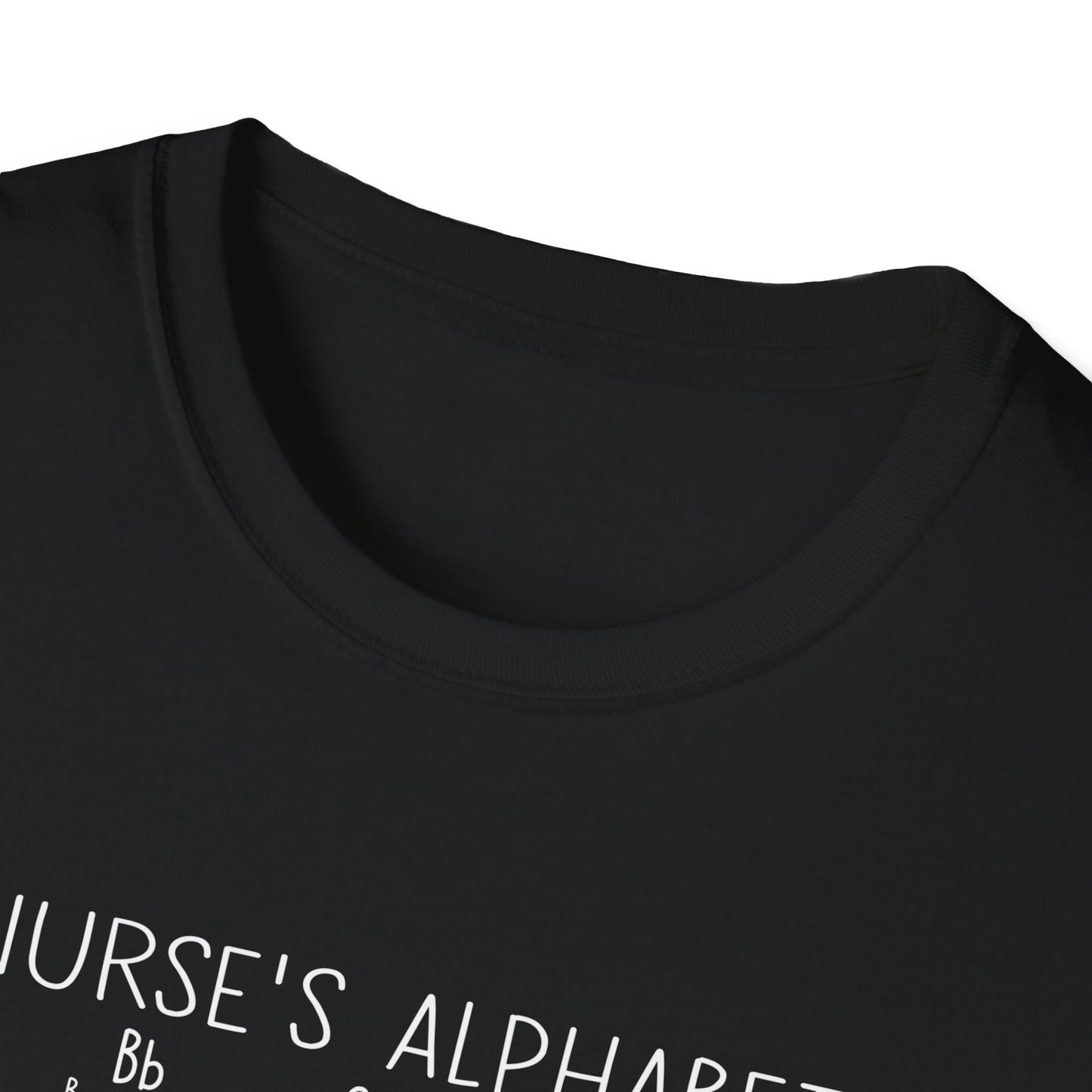 Nurse Alphabet Shirt, A-Z Nursing Letters Tee, RN LPN CNA Gift, Nurse Life Shirt, Cute Scrub Top, Healthcare Worker T-Shirt, nurse gift