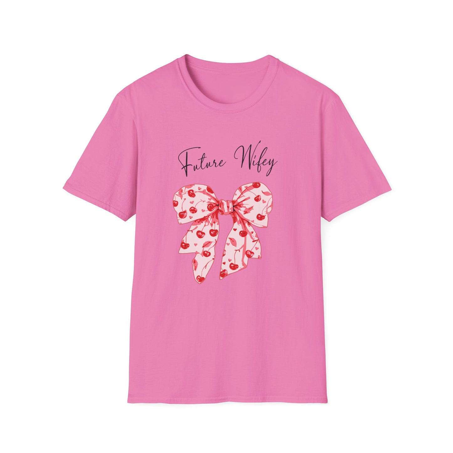 Coquette Future Wifey T-Shirt Bridal Shower Gift Bachelorette Party Tee Future Mrs. Shirt Bride To Be Wedding Engagement Outfit