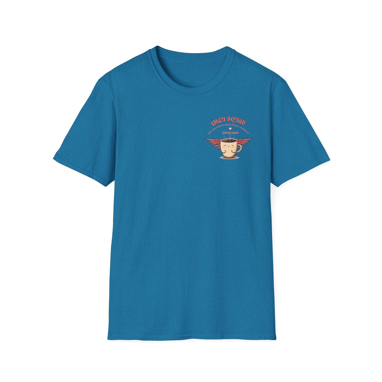 IMCU Squad t-shirt, intermediate care nurse shirt, ICU step down unit tee, nurse life gift, cute RN top, stethoscope monitor design