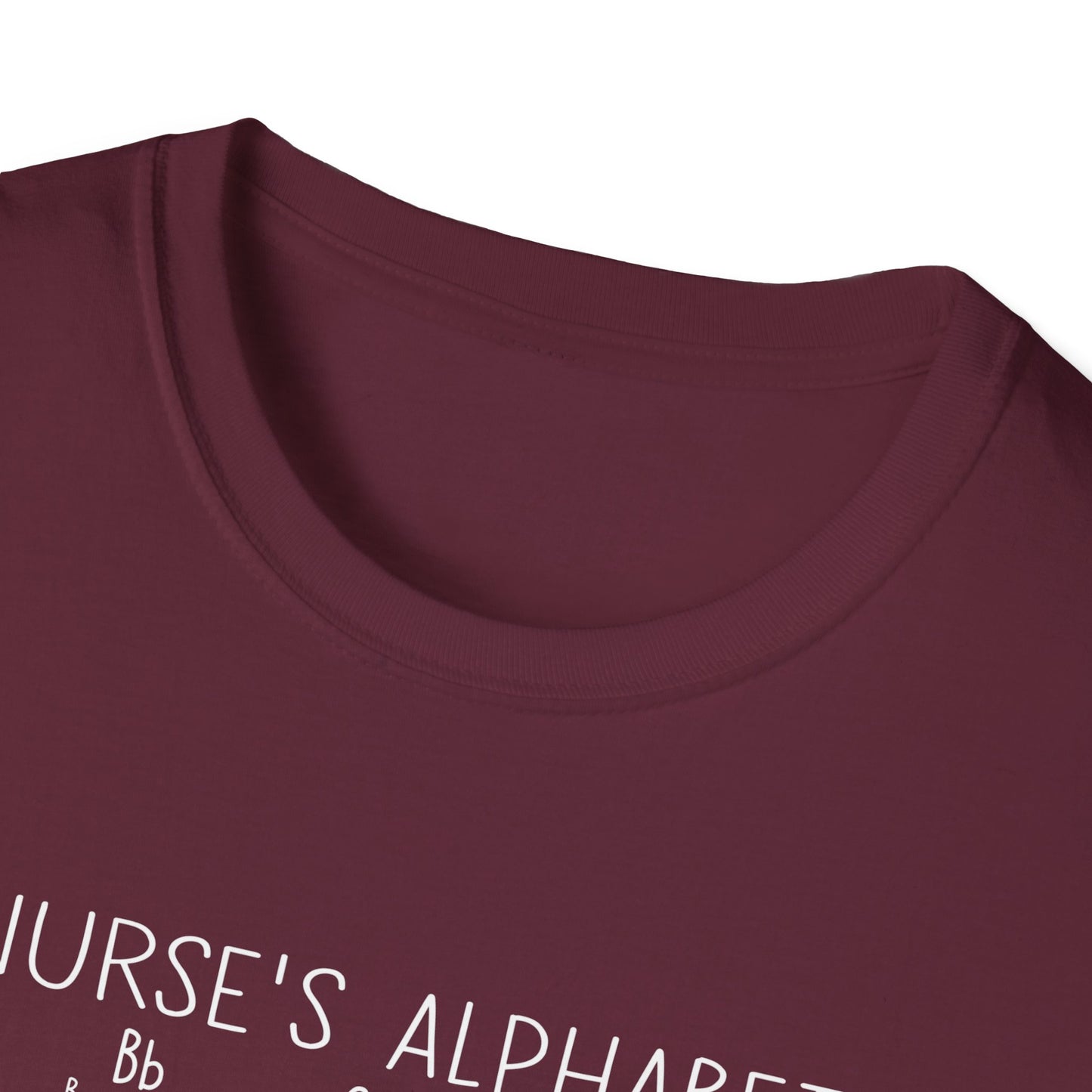 Nurse Alphabet Shirt, A-Z Nursing Letters Tee, RN LPN CNA Gift, Nurse Life Shirt, Cute Scrub Top, Healthcare Worker T-Shirt, nurse gift