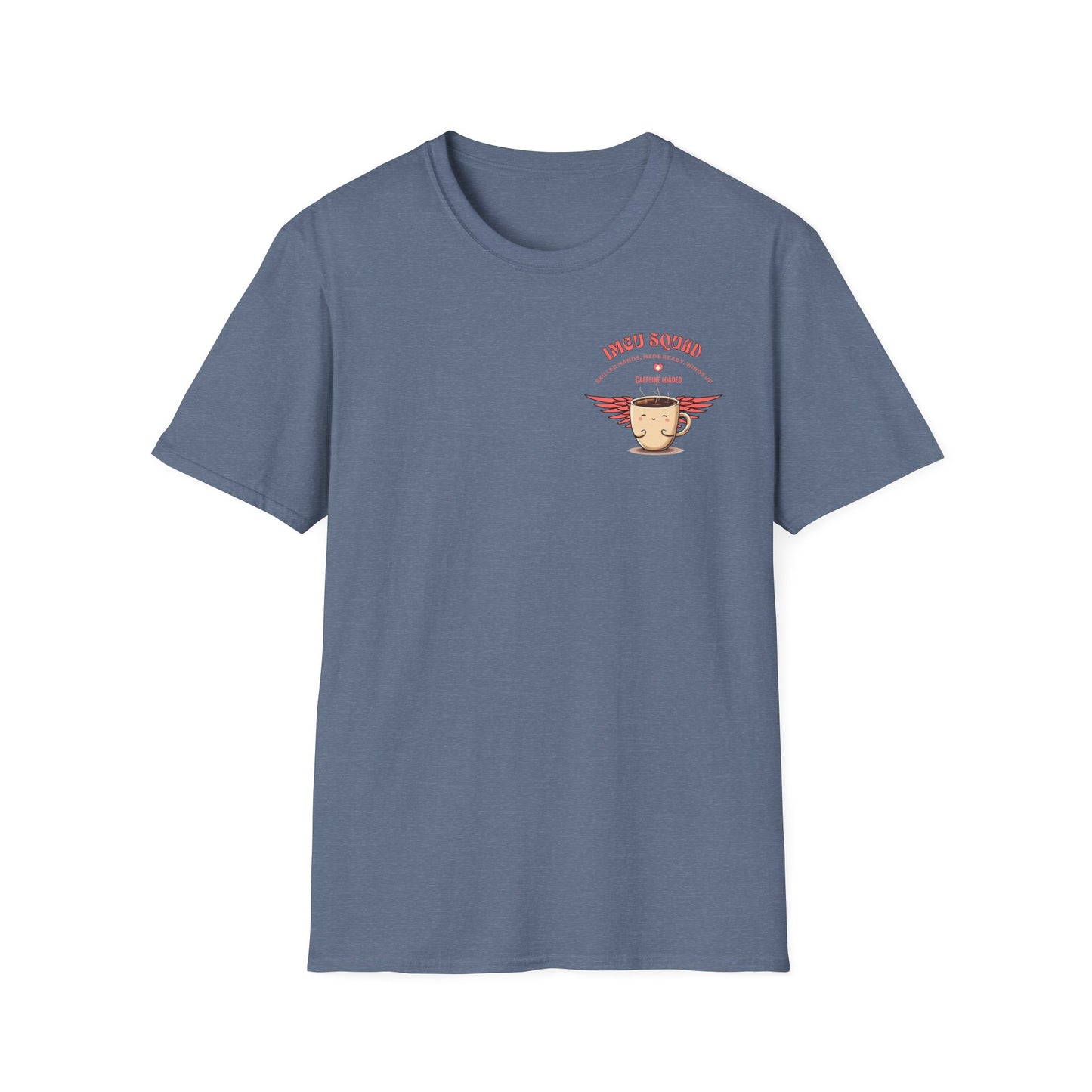 IMCU Squad t-shirt, intermediate care nurse shirt, ICU step down unit tee, nurse life gift, cute RN top, stethoscope monitor design