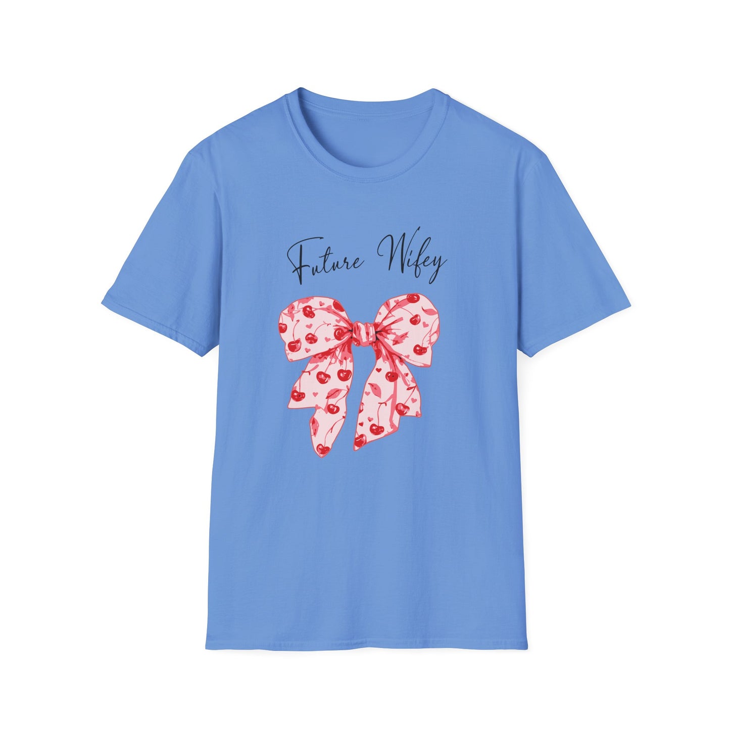 Coquette Future Wifey T-Shirt Bridal Shower Gift Bachelorette Party Tee Future Mrs. Shirt Bride To Be Wedding Engagement Outfit
