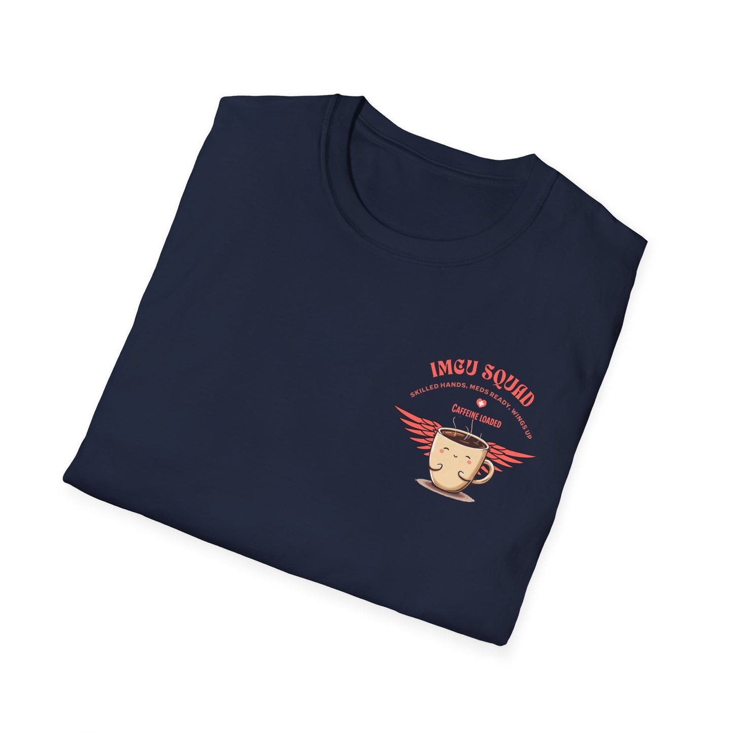 IMCU Squad t-shirt, intermediate care nurse shirt, ICU step down unit tee, nurse life gift, cute RN top, stethoscope monitor design