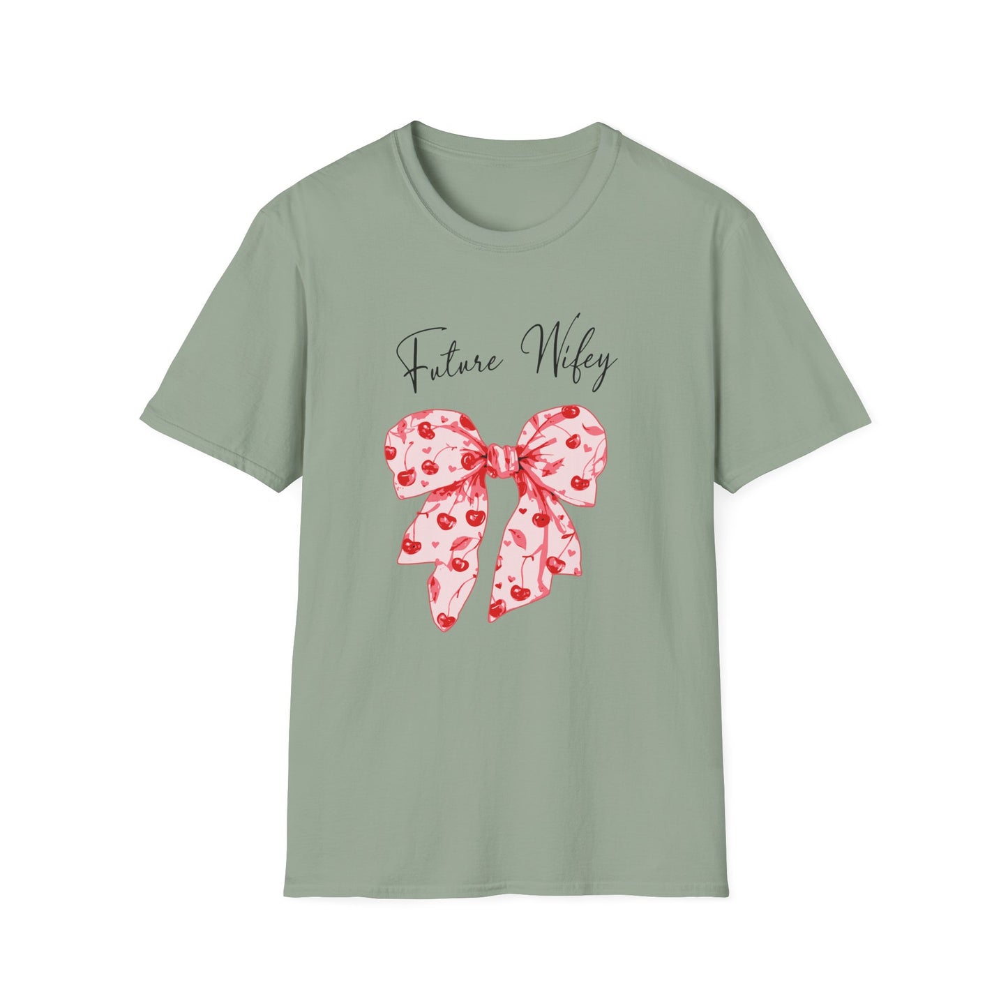 Coquette Future Wifey T-Shirt Bridal Shower Gift Bachelorette Party Tee Future Mrs. Shirt Bride To Be Wedding Engagement Outfit