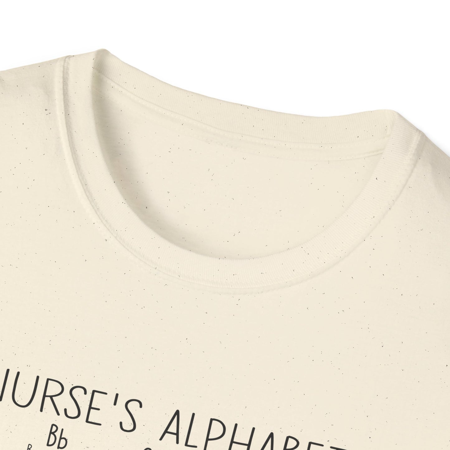 Nurse Alphabet Shirt, A-Z Nursing Letters Tee, RN LPN CNA Gift, Nurse Life Shirt, Cute Scrub Top, Healthcare Worker T-Shirt, nurse gift