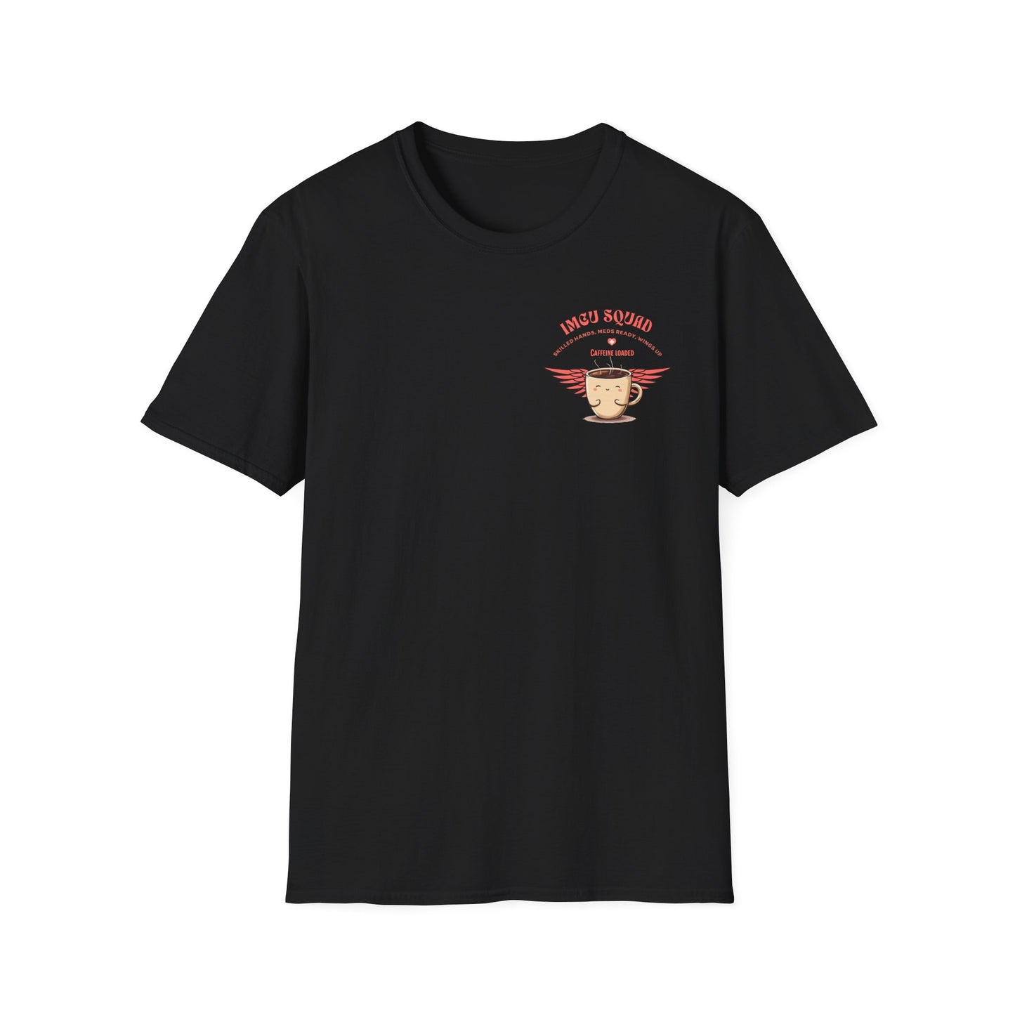 IMCU Squad t-shirt, intermediate care nurse shirt, ICU step down unit tee, nurse life gift, cute RN top, stethoscope monitor design