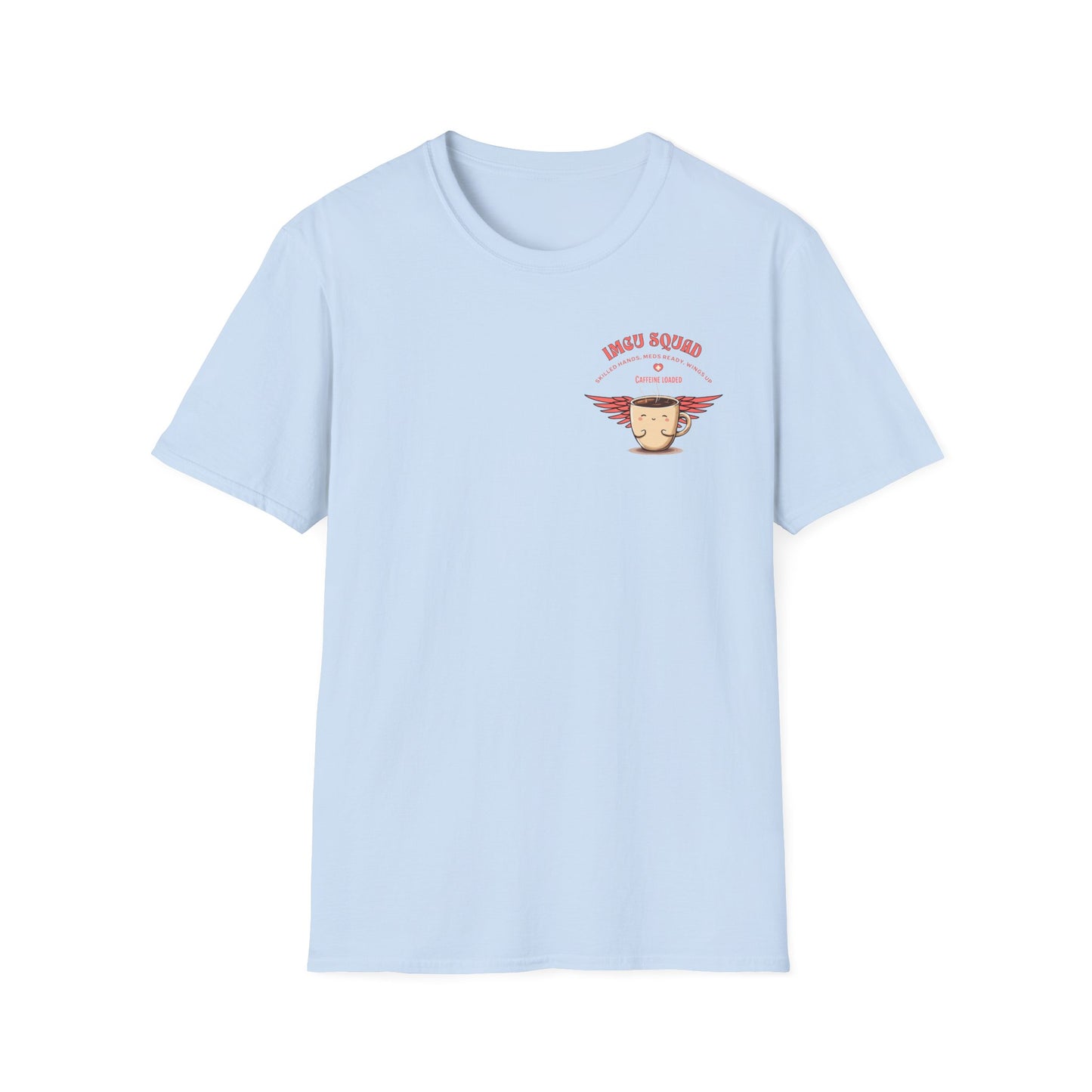 IMCU Squad t-shirt, intermediate care nurse shirt, ICU step down unit tee, nurse life gift, cute RN top, stethoscope monitor design