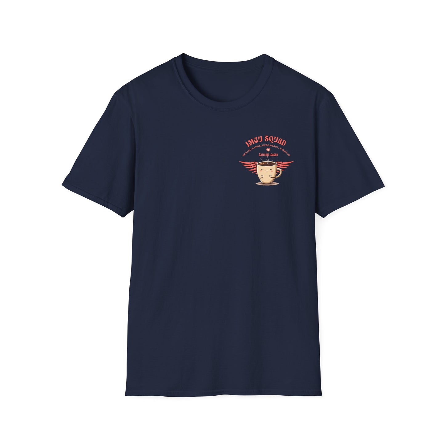 IMCU Squad t-shirt, intermediate care nurse shirt, ICU step down unit tee, nurse life gift, cute RN top, stethoscope monitor design
