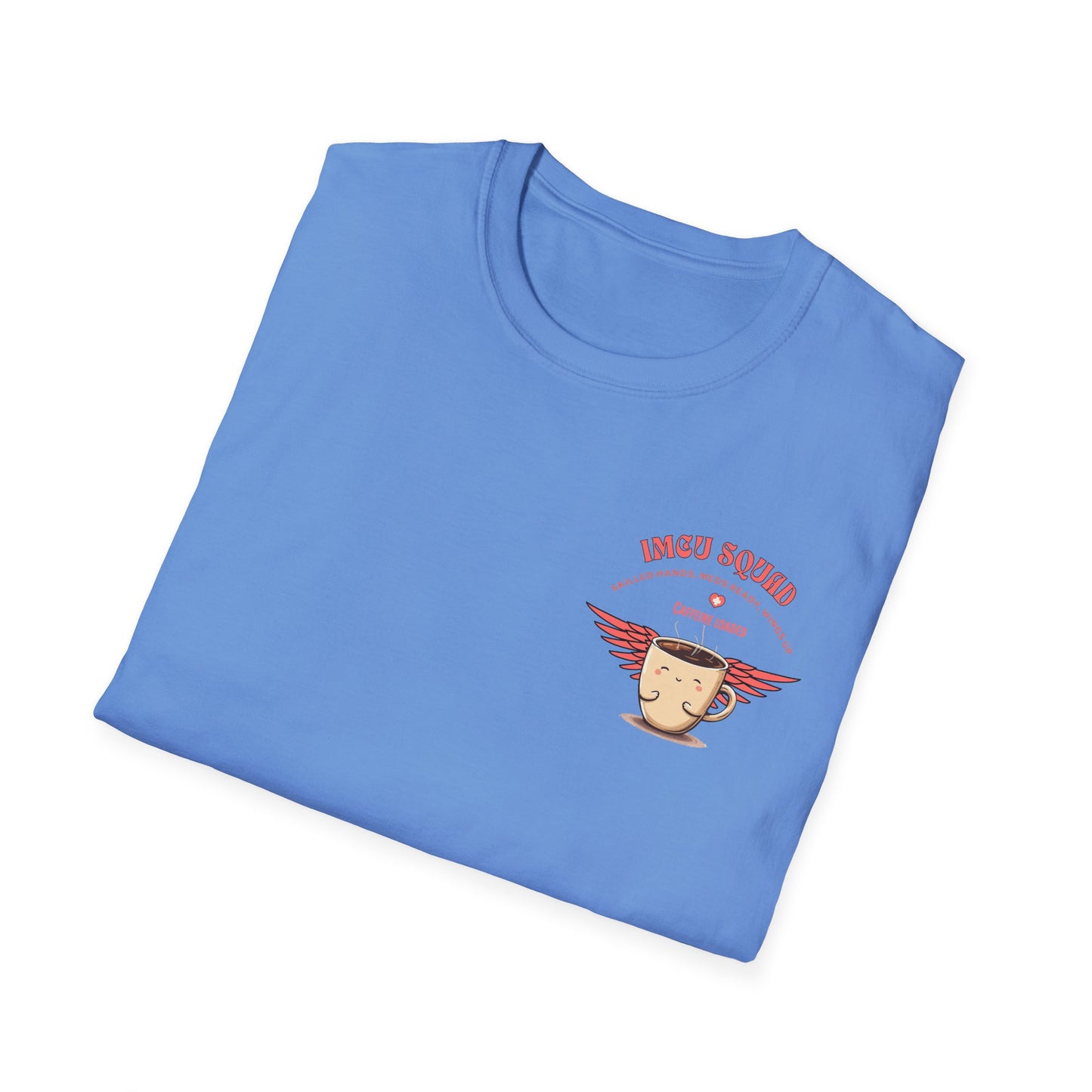 IMCU Squad t-shirt, intermediate care nurse shirt, ICU step down unit tee, nurse life gift, cute RN top, stethoscope monitor design