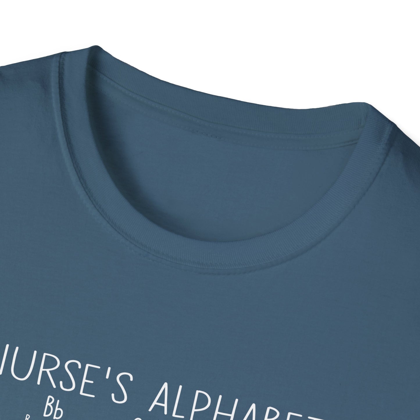 Nurse Alphabet Shirt, A-Z Nursing Letters Tee, RN LPN CNA Gift, Nurse Life Shirt, Cute Scrub Top, Healthcare Worker T-Shirt,  nurse gift