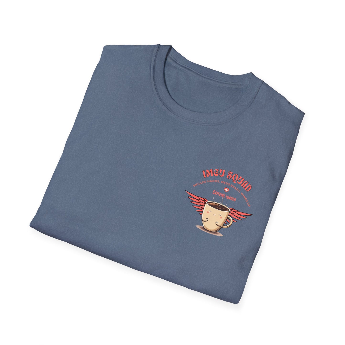 IMCU Squad t-shirt, intermediate care nurse shirt, ICU step down unit tee, nurse life gift, cute RN top, stethoscope monitor design