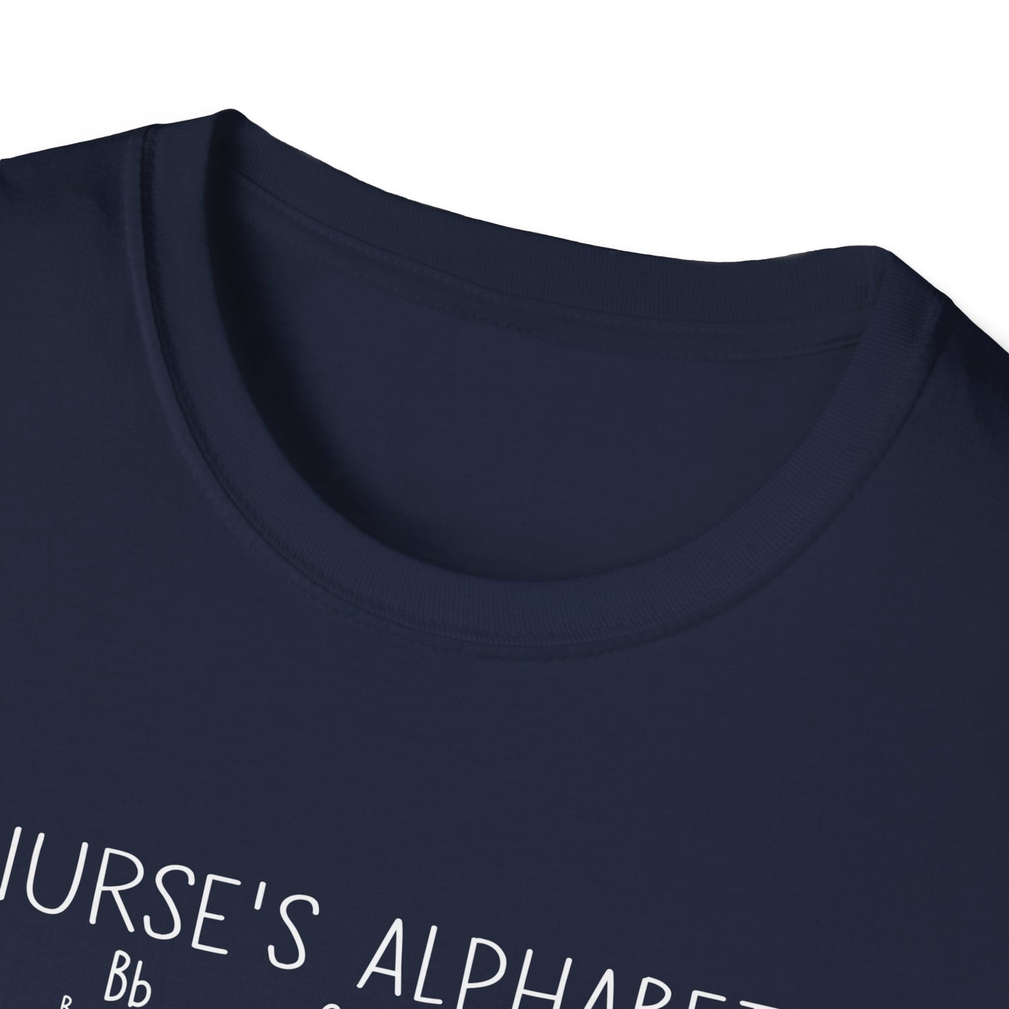 Nurse Alphabet Shirt, A-Z Nursing Letters Tee, RN LPN CNA Gift, Nurse Life Shirt, Cute Scrub Top, Healthcare Worker T-Shirt,  nurse gift
