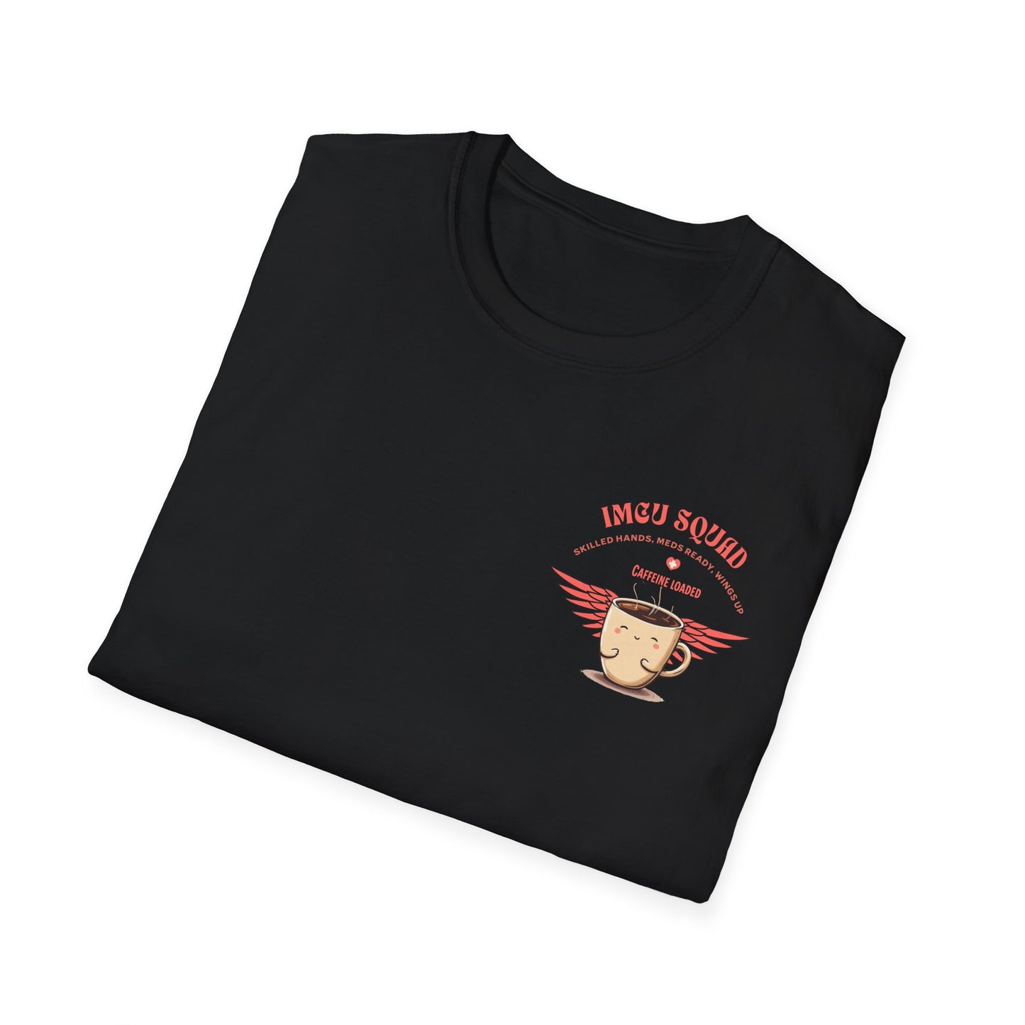 IMCU Squad t-shirt, intermediate care nurse shirt, ICU step down unit tee, nurse life gift, cute RN top, stethoscope monitor design