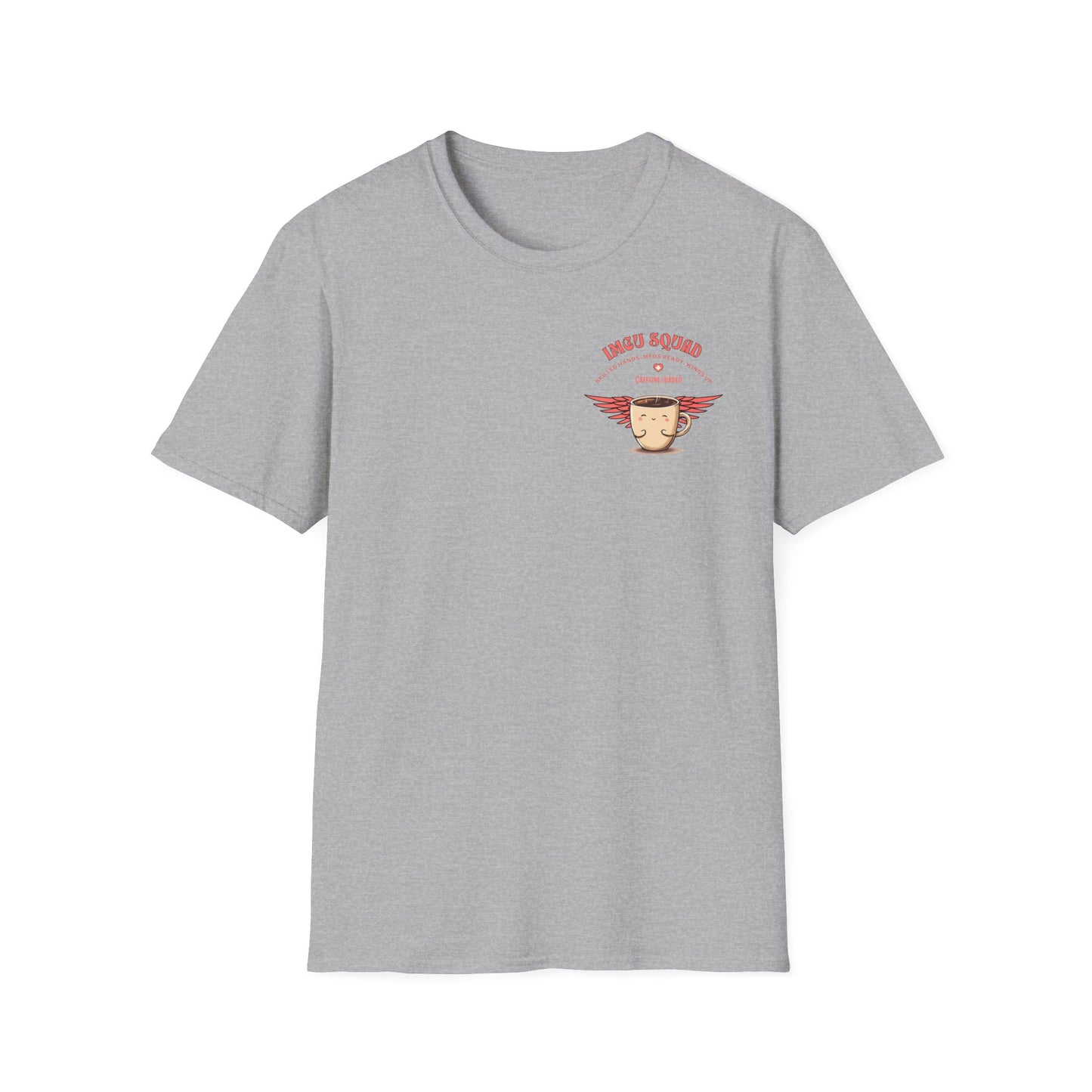 IMCU Squad t-shirt, intermediate care nurse shirt, ICU step down unit tee, nurse life gift, cute RN top, stethoscope monitor design