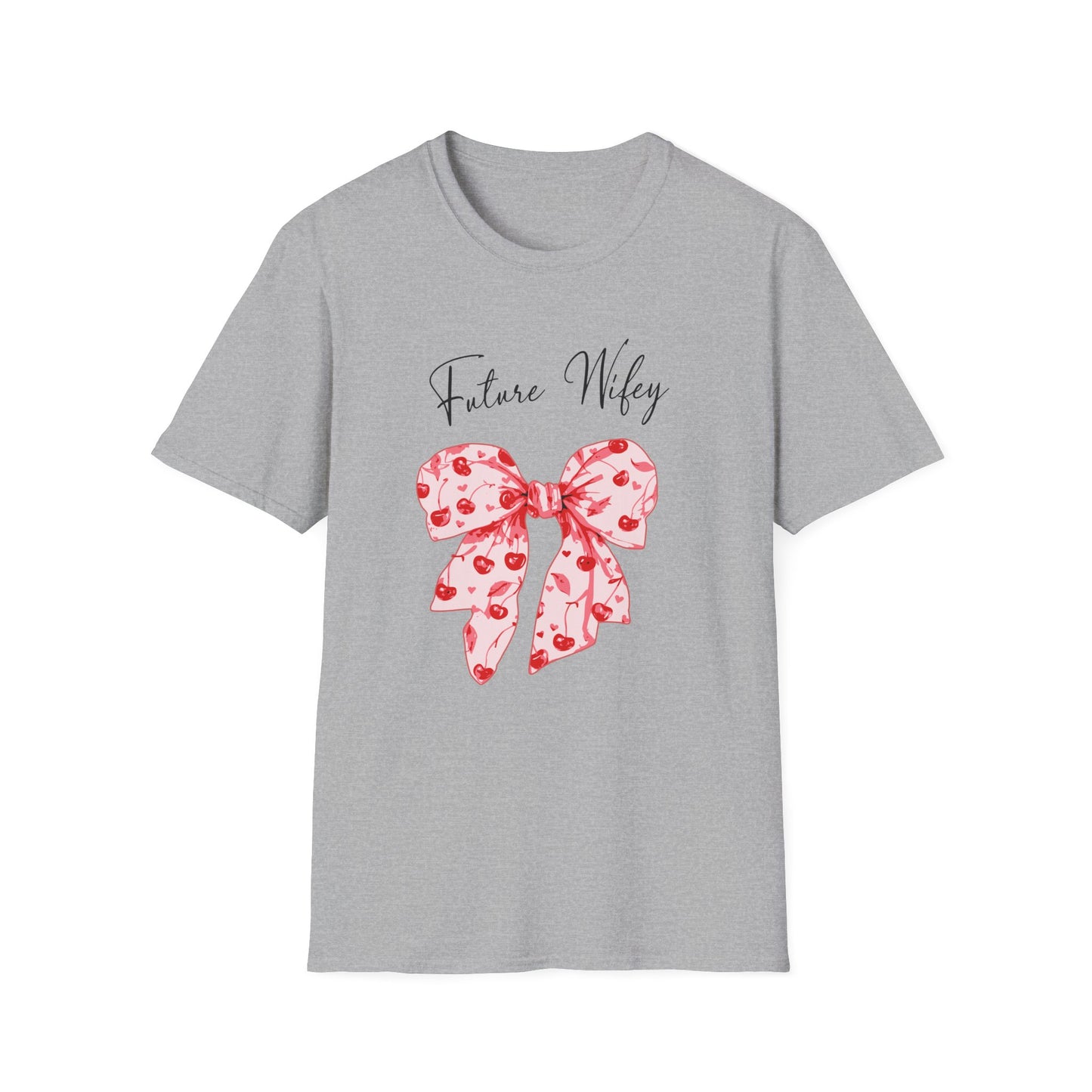 Coquette Future Wifey T-Shirt Bridal Shower Gift Bachelorette Party Tee Future Mrs. Shirt Bride To Be  Wedding Engagement Outfit
