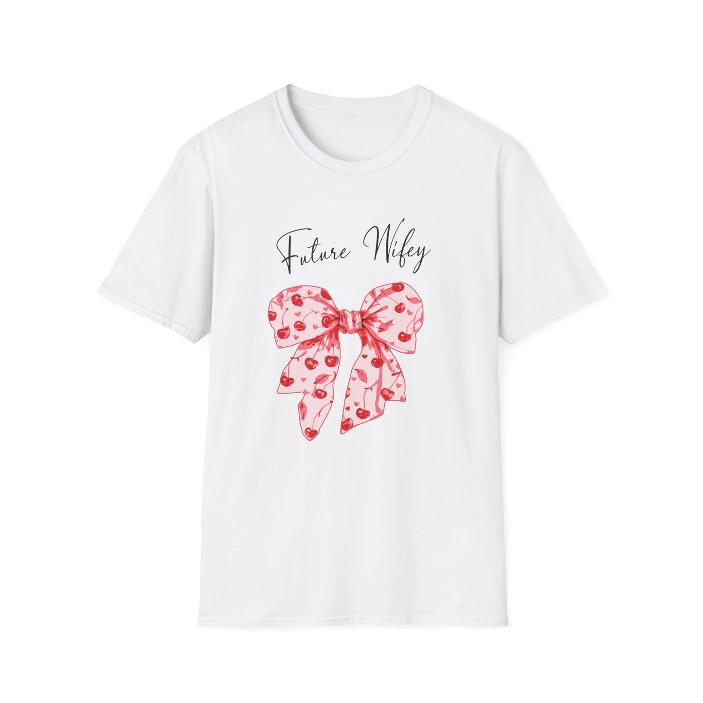 Coquette Future Wifey T-Shirt Bridal Shower Gift Bachelorette Party Tee Future Mrs. Shirt Bride To Be  Wedding Engagement Outfit