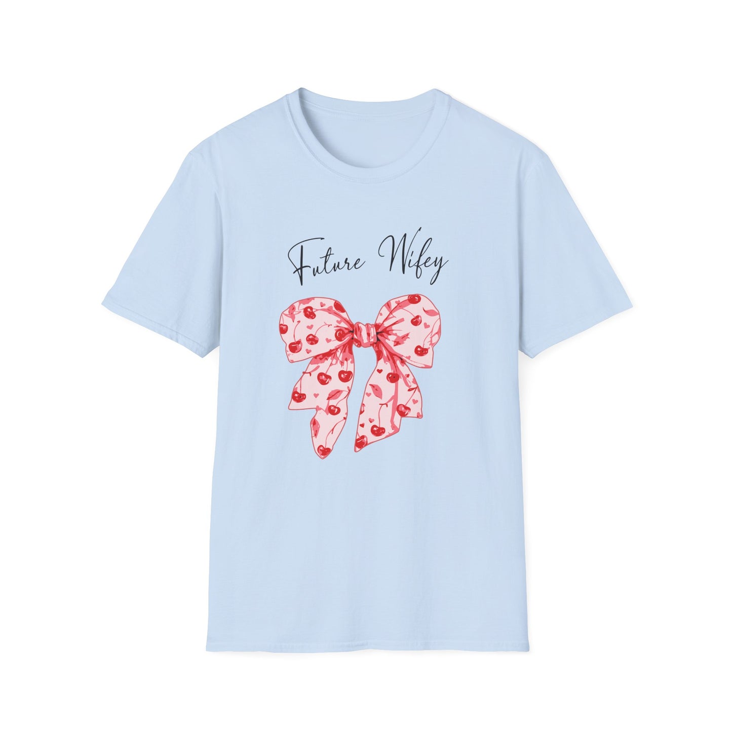 Coquette Future Wifey T-Shirt Bridal Shower Gift Bachelorette Party Tee Future Mrs. Shirt Bride To Be  Wedding Engagement Outfit