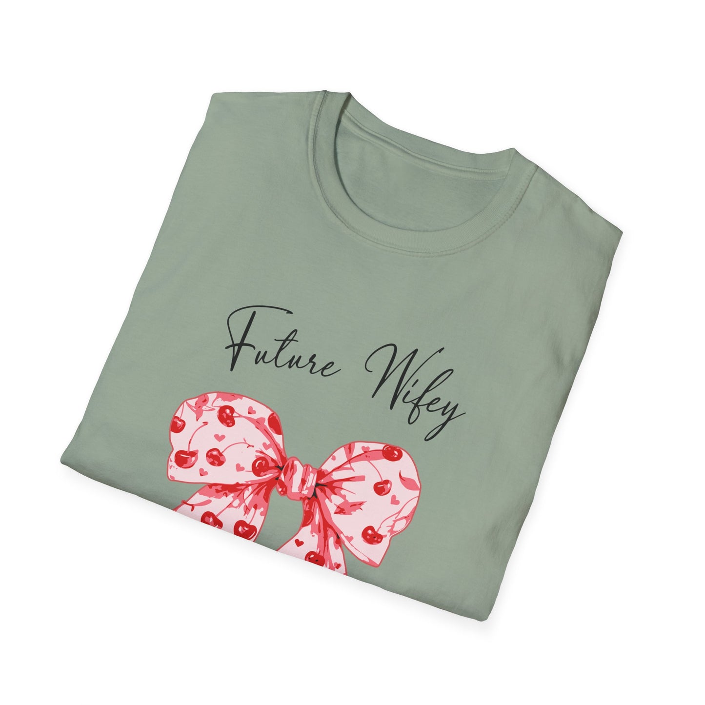 Coquette Future Wifey T-Shirt Bridal Shower Gift Bachelorette Party Tee Future Mrs. Shirt Bride To Be  Wedding Engagement Outfit